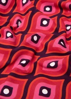 Damen Blutsgeschwister Jerseykleider|Knielange Kleider|Jerseykleid Shalala Tralala Shawl
