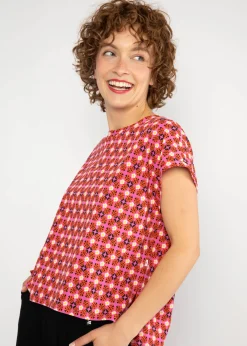 Damen Blutsgeschwister T-Shirts|Rundhals|Jerseyshirt Everybody Surf Now