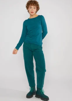 Damen Blutsgeschwister Rundhals|Longsleeves|Jerseyshirt Teatime Tarot