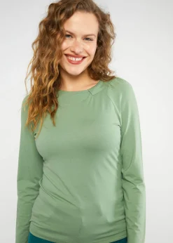 Damen Blutsgeschwister Rundhals|Longsleeves|Jerseyshirt Teatime Tarot
