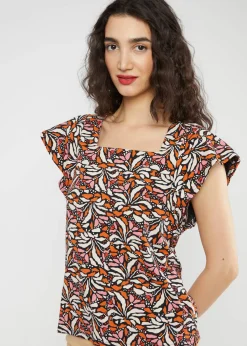 Damen Blutsgeschwister T-Shirts|Rundhals|Jerseyshirt Valance Carru00E9