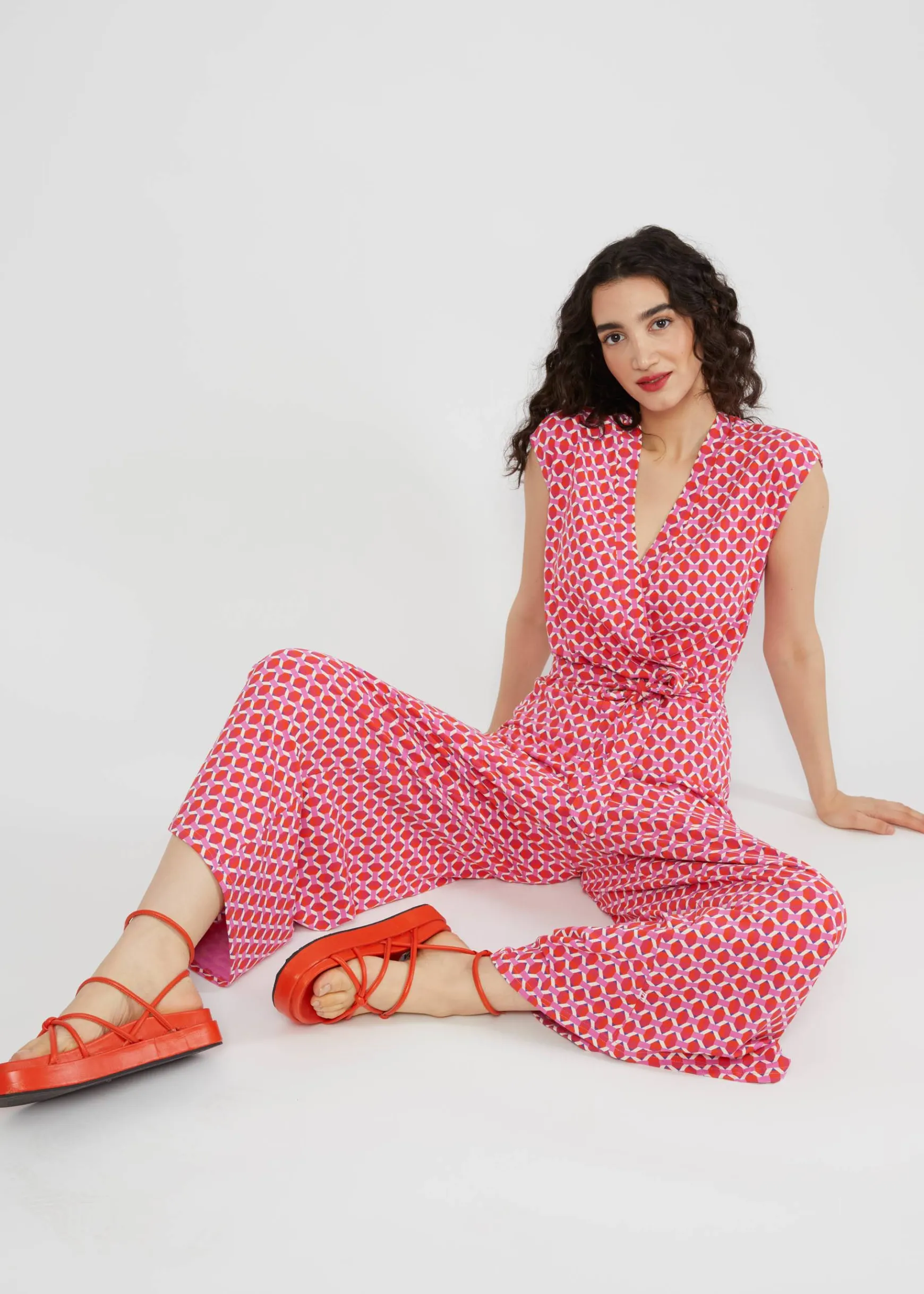 Damen Blutsgeschwister Lange Jumpsuits|Jumpsuits|Jumpsuit Hello Fritjes Culotte