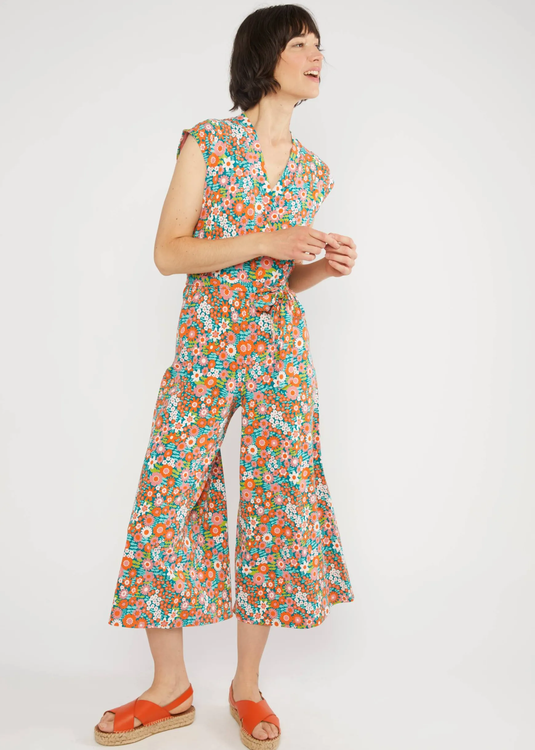 Damen Blutsgeschwister Lange Jumpsuits|Jumpsuits|Jumpsuit Hello Fritjes Culotte
