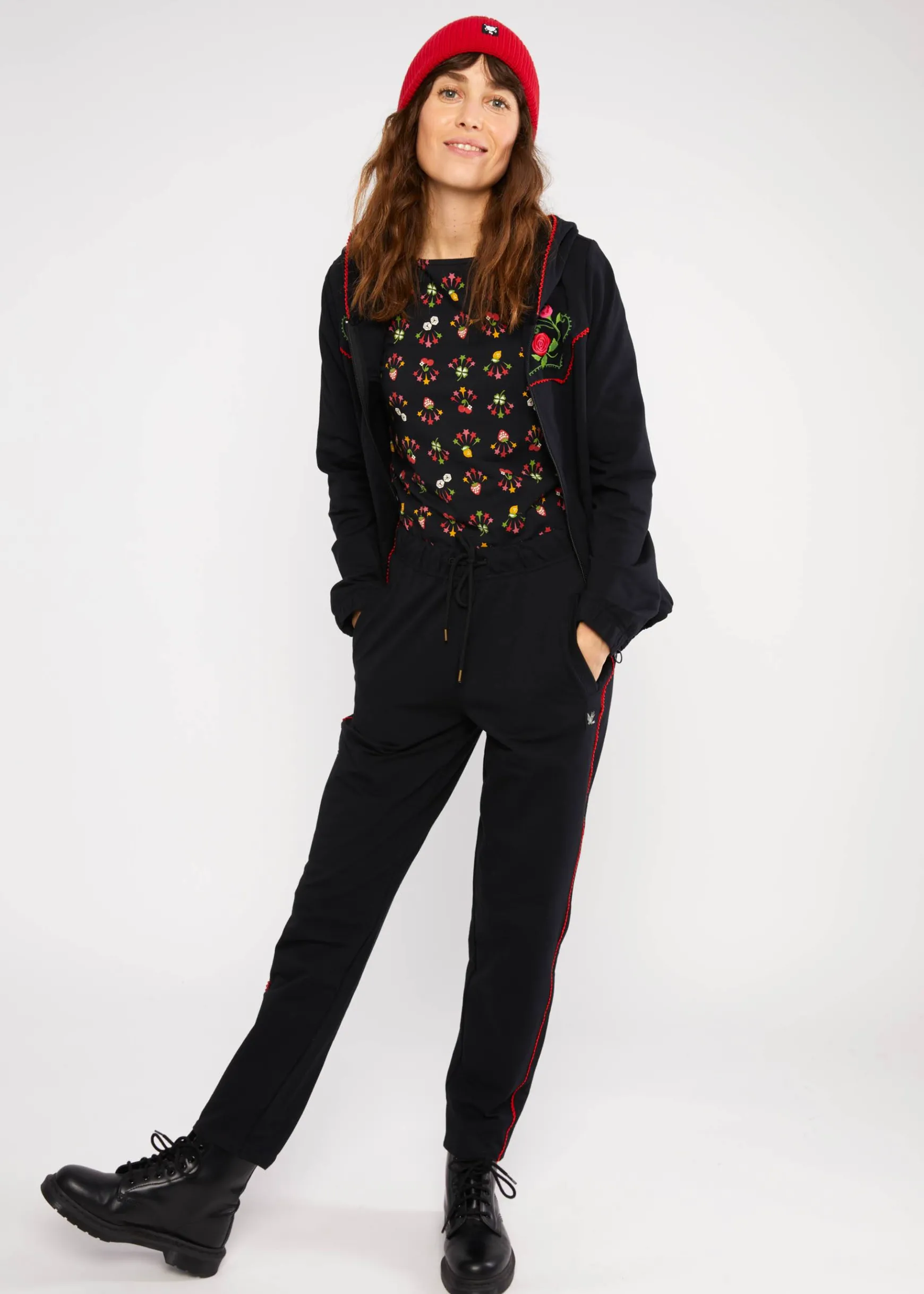 Damen Blutsgeschwister Zip-Jacken|Kapuzenjacke Country Zip up