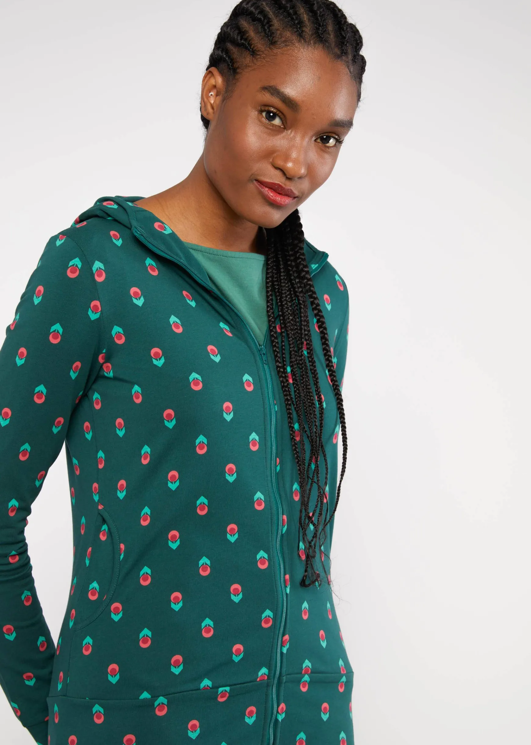 Damen Blutsgeschwister Zip-Jacken|Kapuzenjacke Scuba Duba Zip up