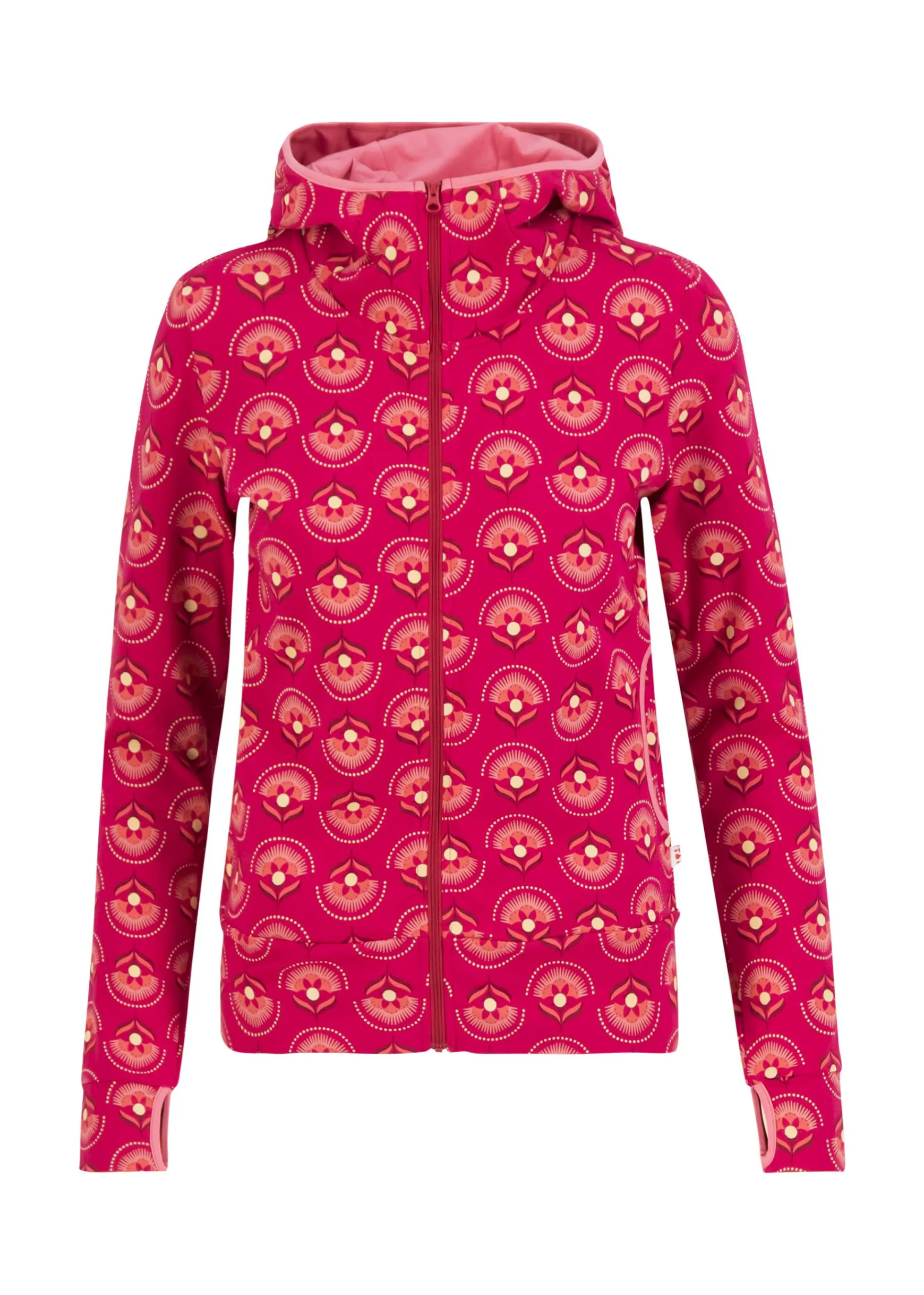 Damen Blutsgeschwister Zip-Jacken|Kapuzenjacke Scuba Duba Zip up