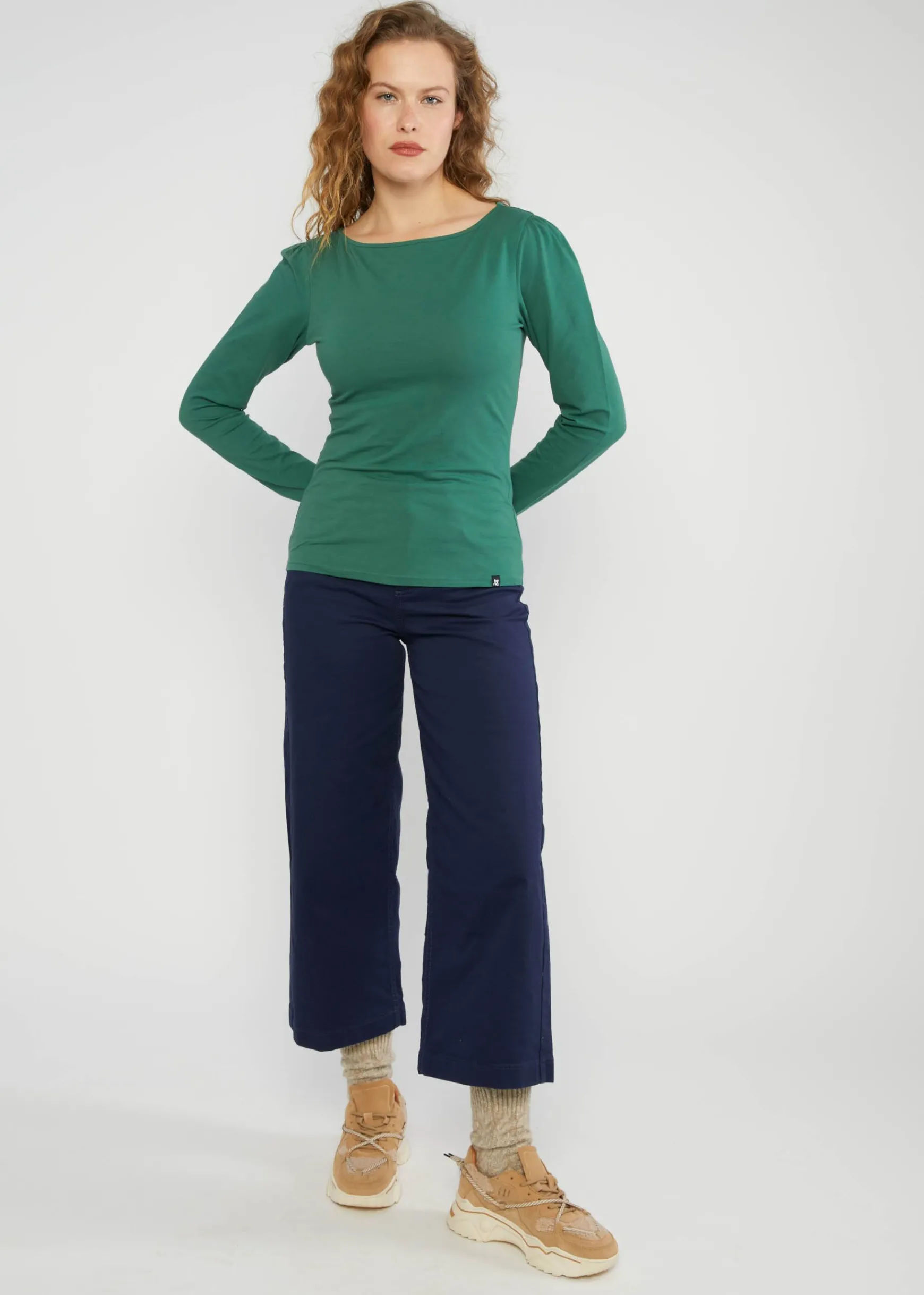 Damen Blutsgeschwister Longsleeves|Rundhals|Longsleeve Oh Marine