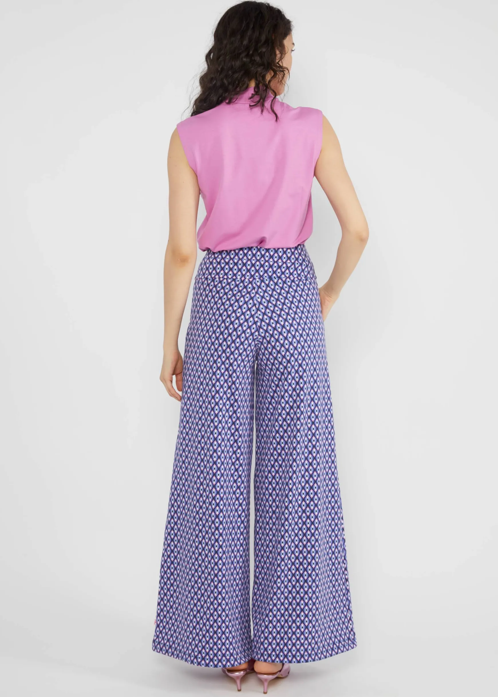 Damen Blutsgeschwister Stoffhosen|Sommerhosen|Marlenehose La Dietrich