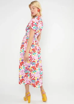 Damen Blutsgeschwister Midikleider|Midikleid Grand Opening