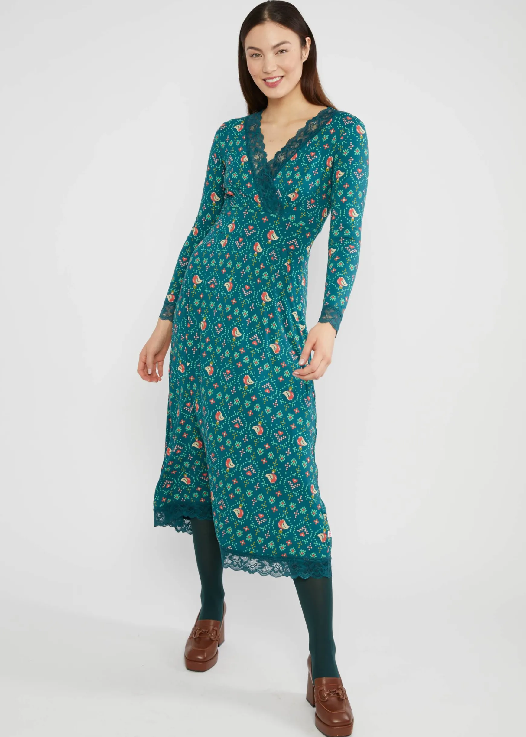 Damen Blutsgeschwister Midikleider|Midikleid Head to Toe Wow