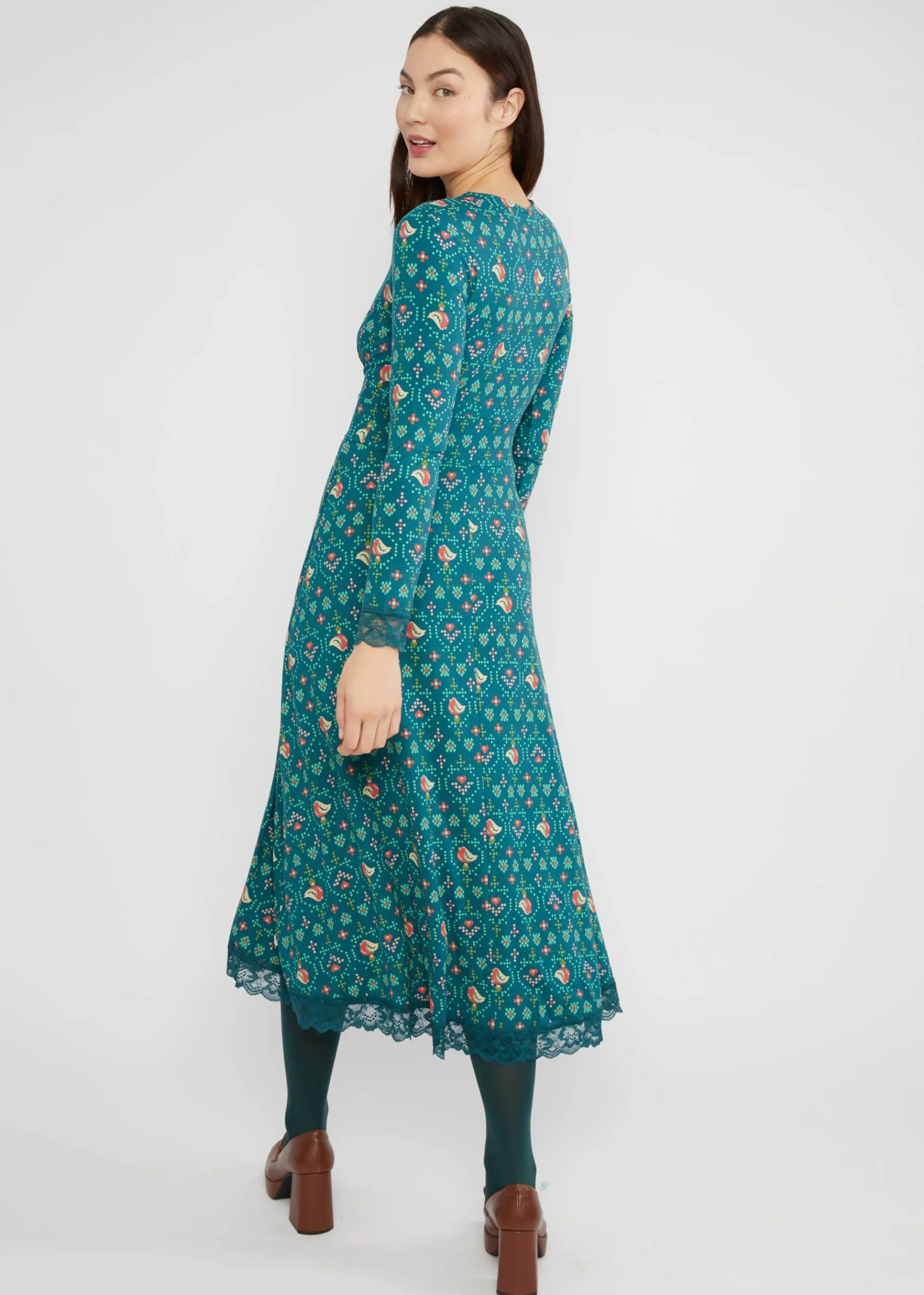 Damen Blutsgeschwister Midikleider|Midikleid Head to Toe Wow