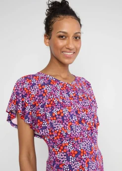 Damen Blutsgeschwister Jerseykleider|Midikleider|Midikleid Lightest Wings