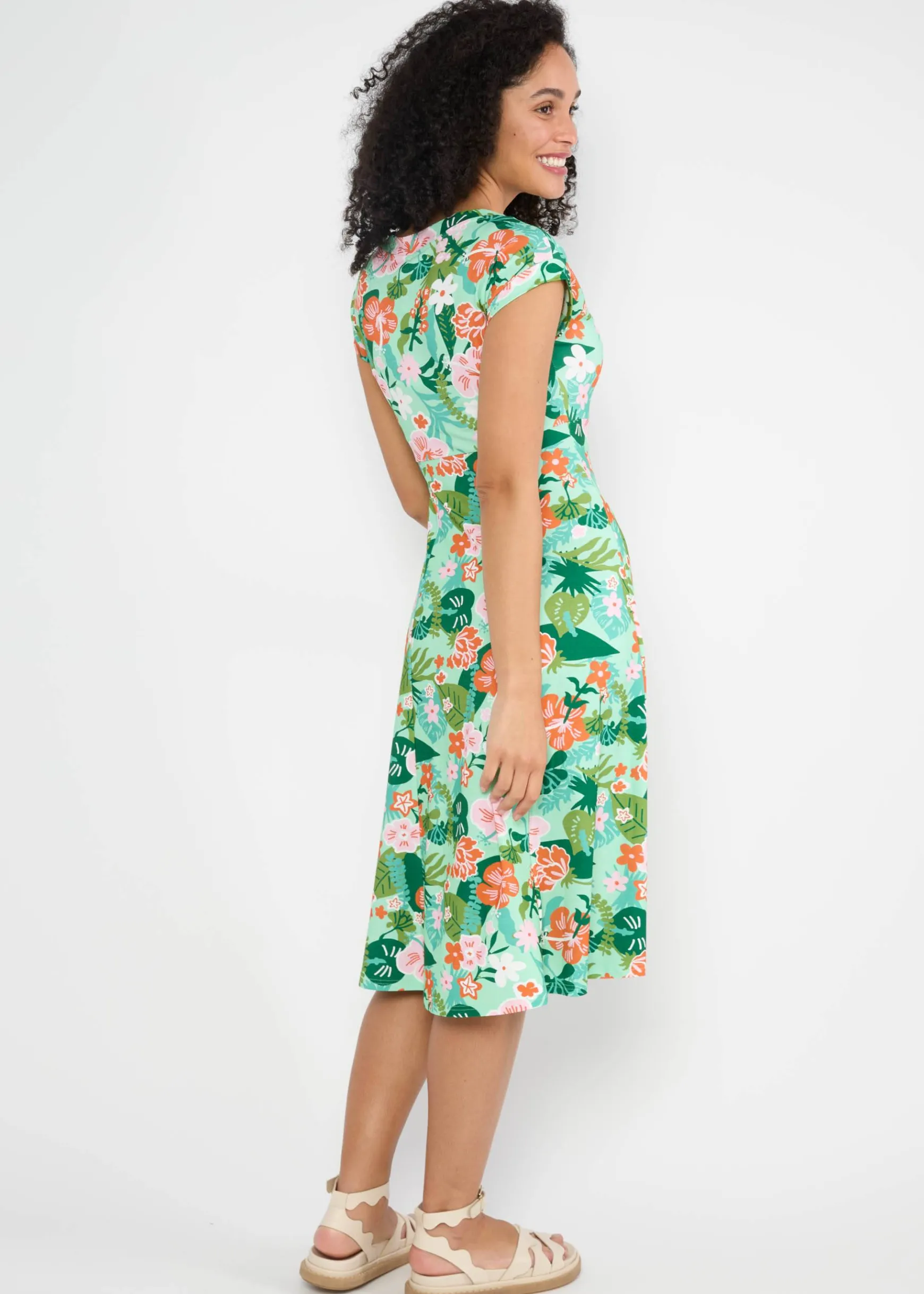 Damen Blutsgeschwister Jerseykleider|Midikleider|Midikleid Mothers Arms