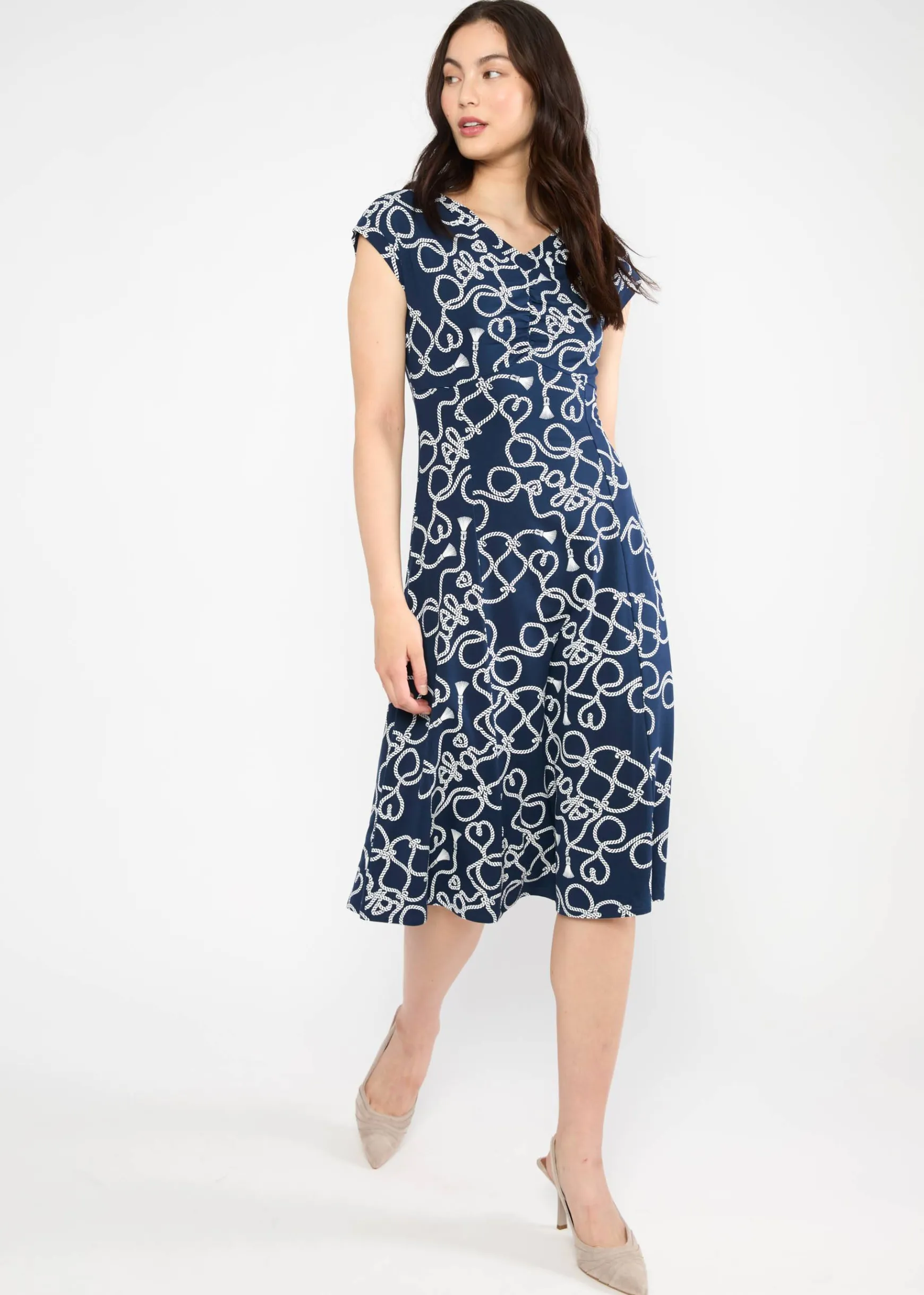 Damen Blutsgeschwister Jerseykleider|Midikleider|Midikleid Mothers Arms