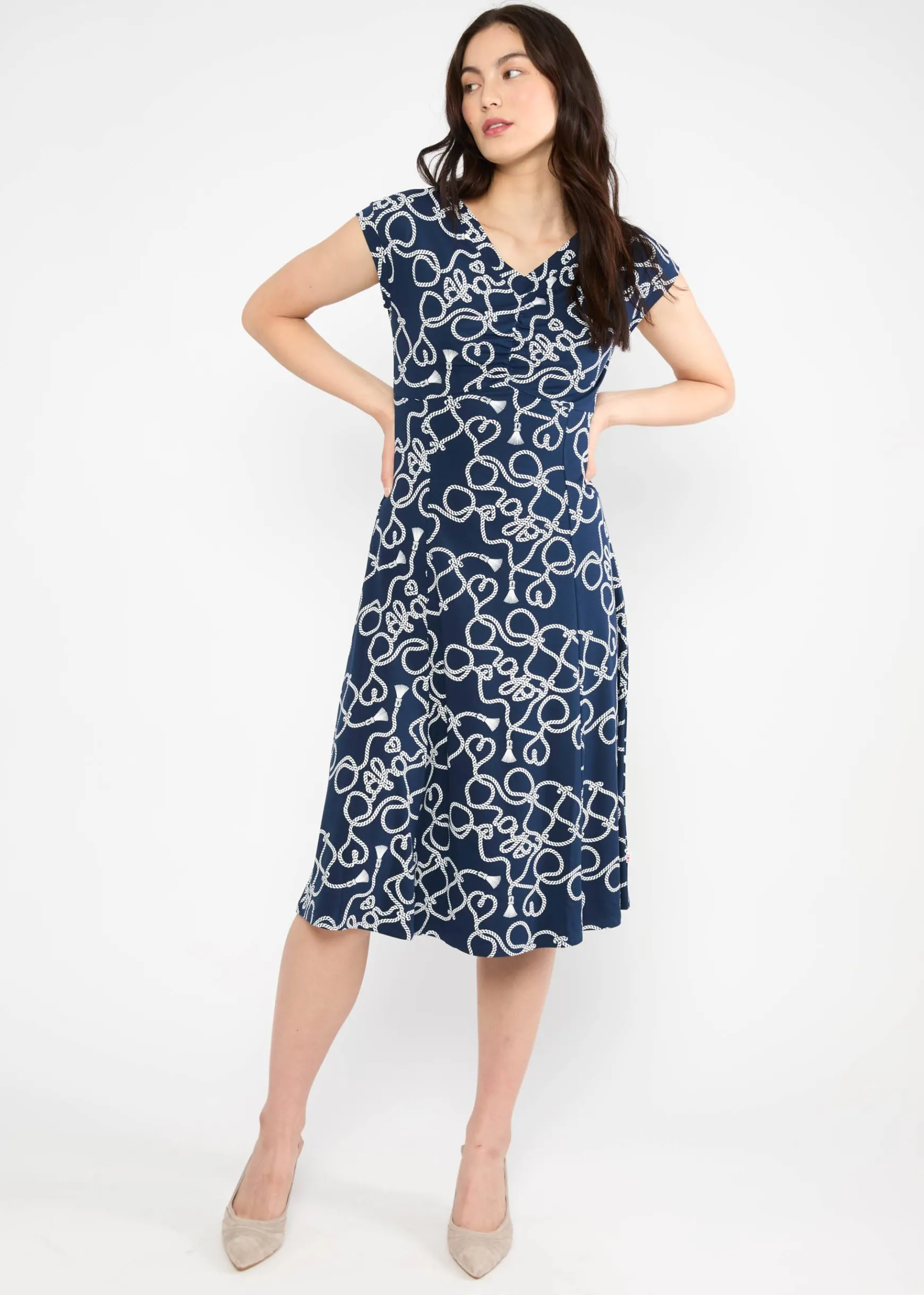 Damen Blutsgeschwister Jerseykleider|Midikleider|Midikleid Mothers Arms