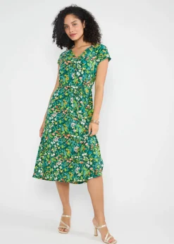 Damen Blutsgeschwister Midikleider|Midikleid Total Liberty Maniac