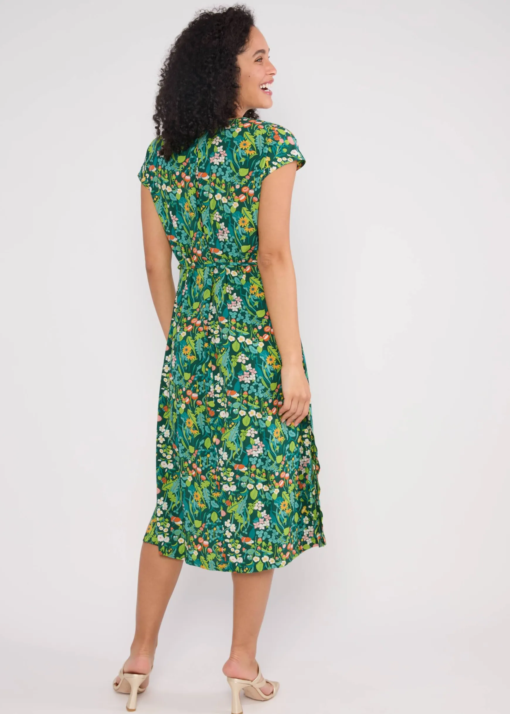 Damen Blutsgeschwister Midikleider|Midikleid Total Liberty Maniac