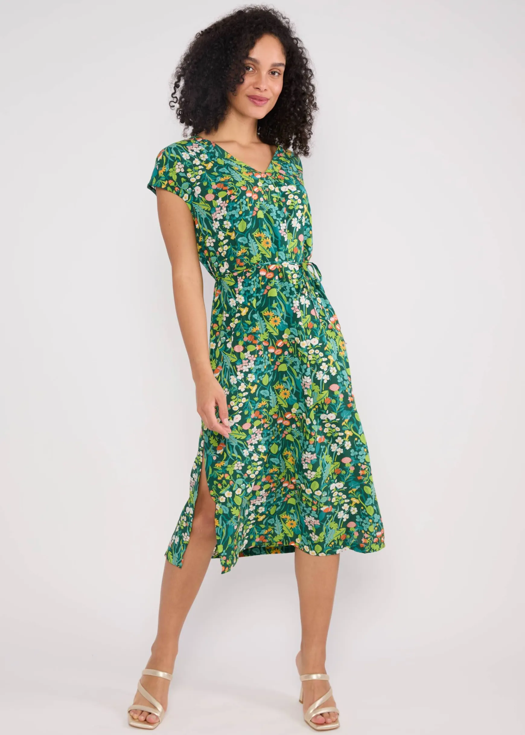 Damen Blutsgeschwister Midikleider|Midikleid Total Liberty Maniac
