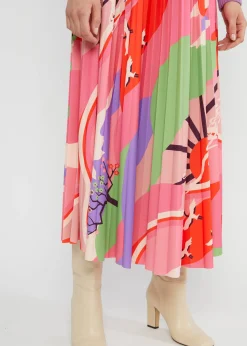 Damen Blutsgeschwister Tellerröcke|Midiröcke|Midirock Sakura Swirls