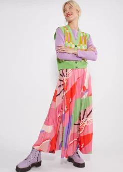 Damen Blutsgeschwister Tellerröcke|Midiröcke|Midirock Sakura Swirls