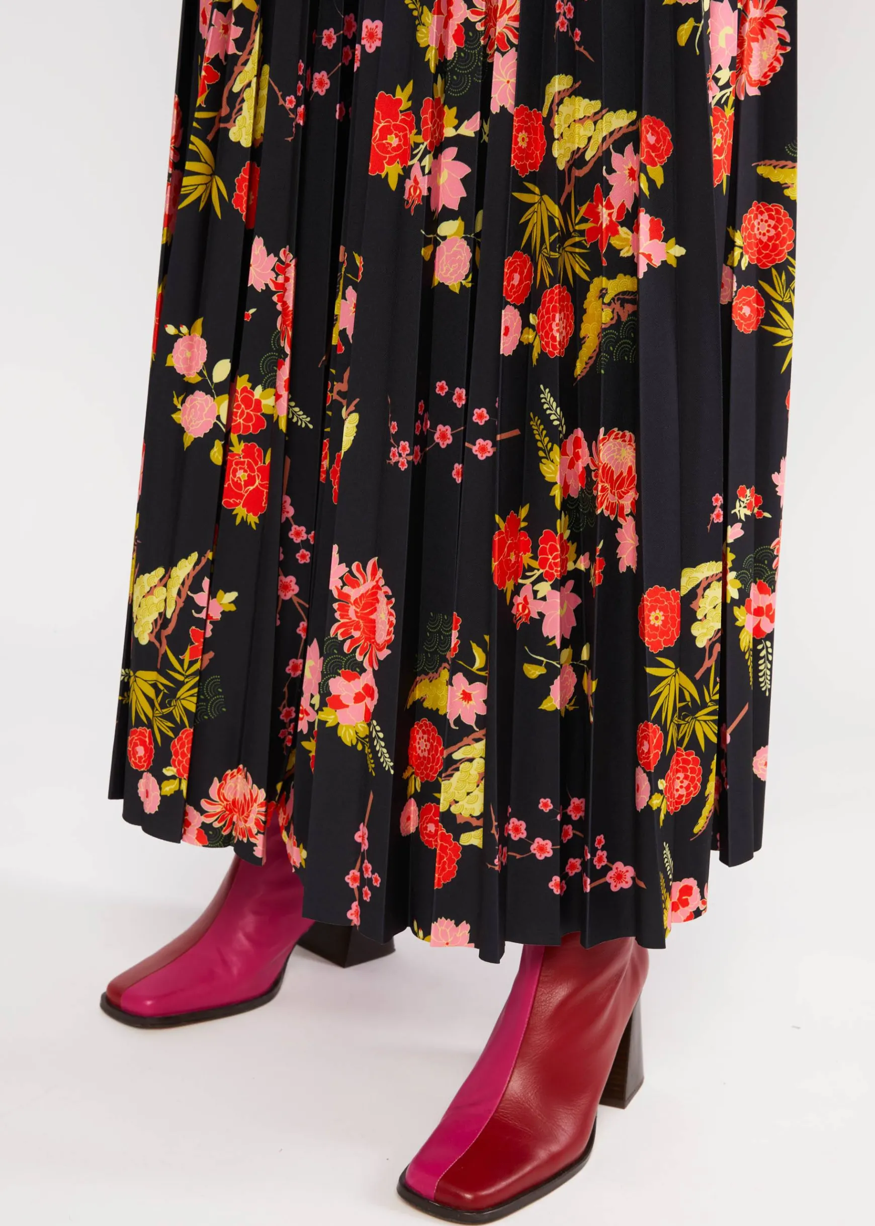 Damen Blutsgeschwister Tellerröcke|Midiröcke|Midirock Sakura Swirls