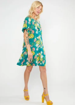 Damen Blutsgeschwister Minikleider|Minikleid Kaftan Wings