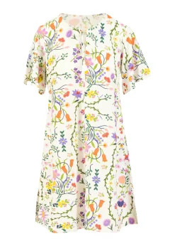 Damen Blutsgeschwister Minikleider|Minikleid Kaftan Wings