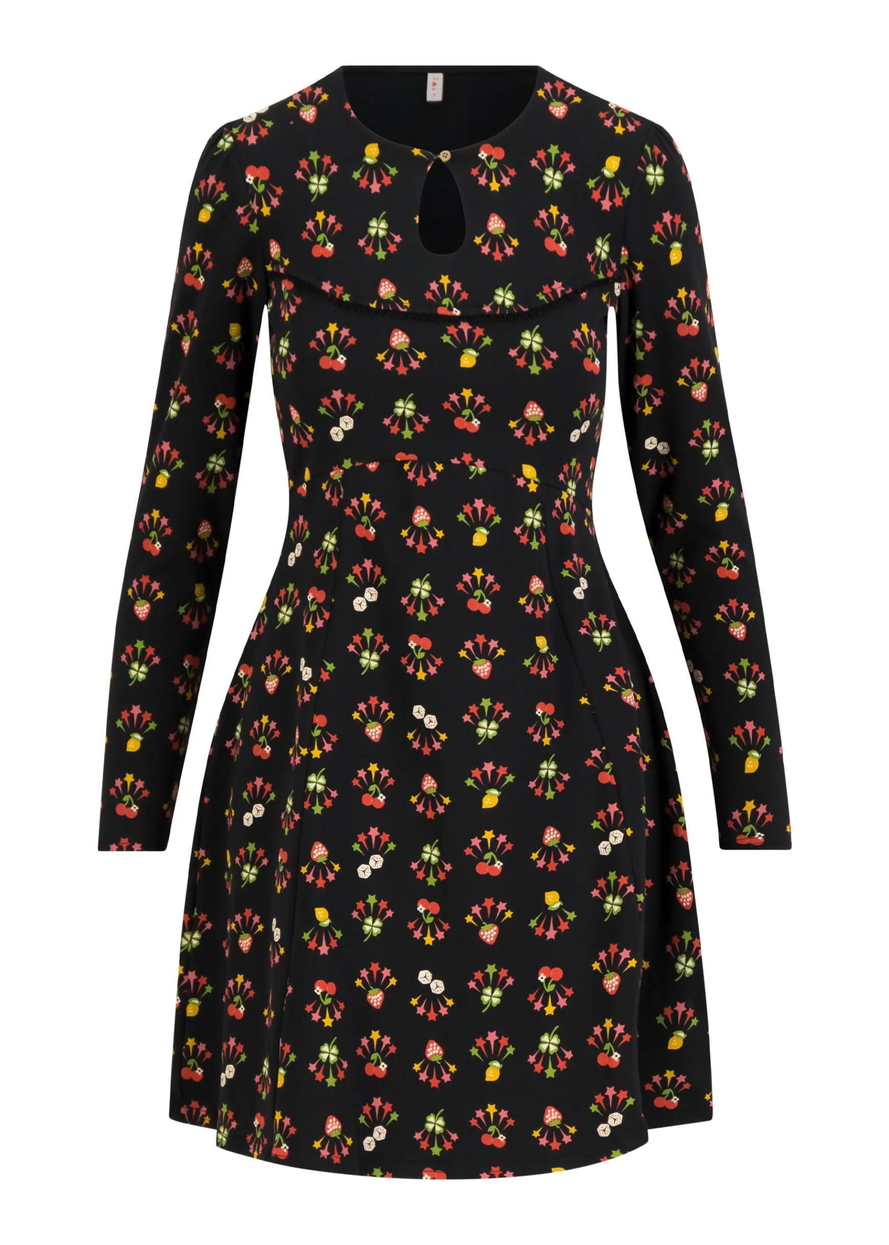 Damen Blutsgeschwister Jerseykleider|Knielange Kleider|Minikleid Lucky Mrs. Lovely