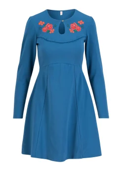 Damen Blutsgeschwister Jerseykleider|Knielange Kleider|Minikleid Lucky Mrs. Lovely Western
