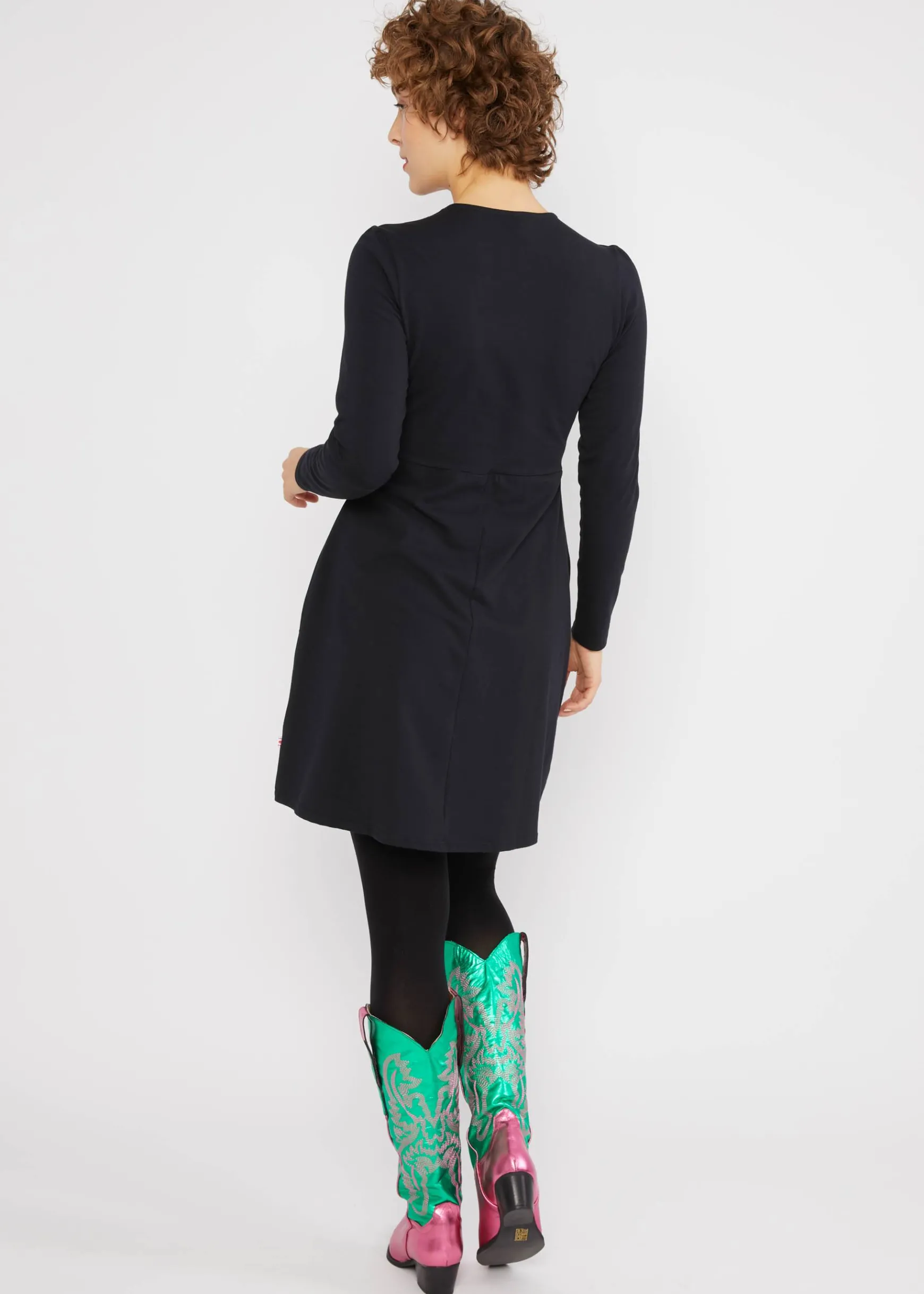 Damen Blutsgeschwister Jerseykleider|Knielange Kleider|Minikleid Lucky Mrs. Lovely Western