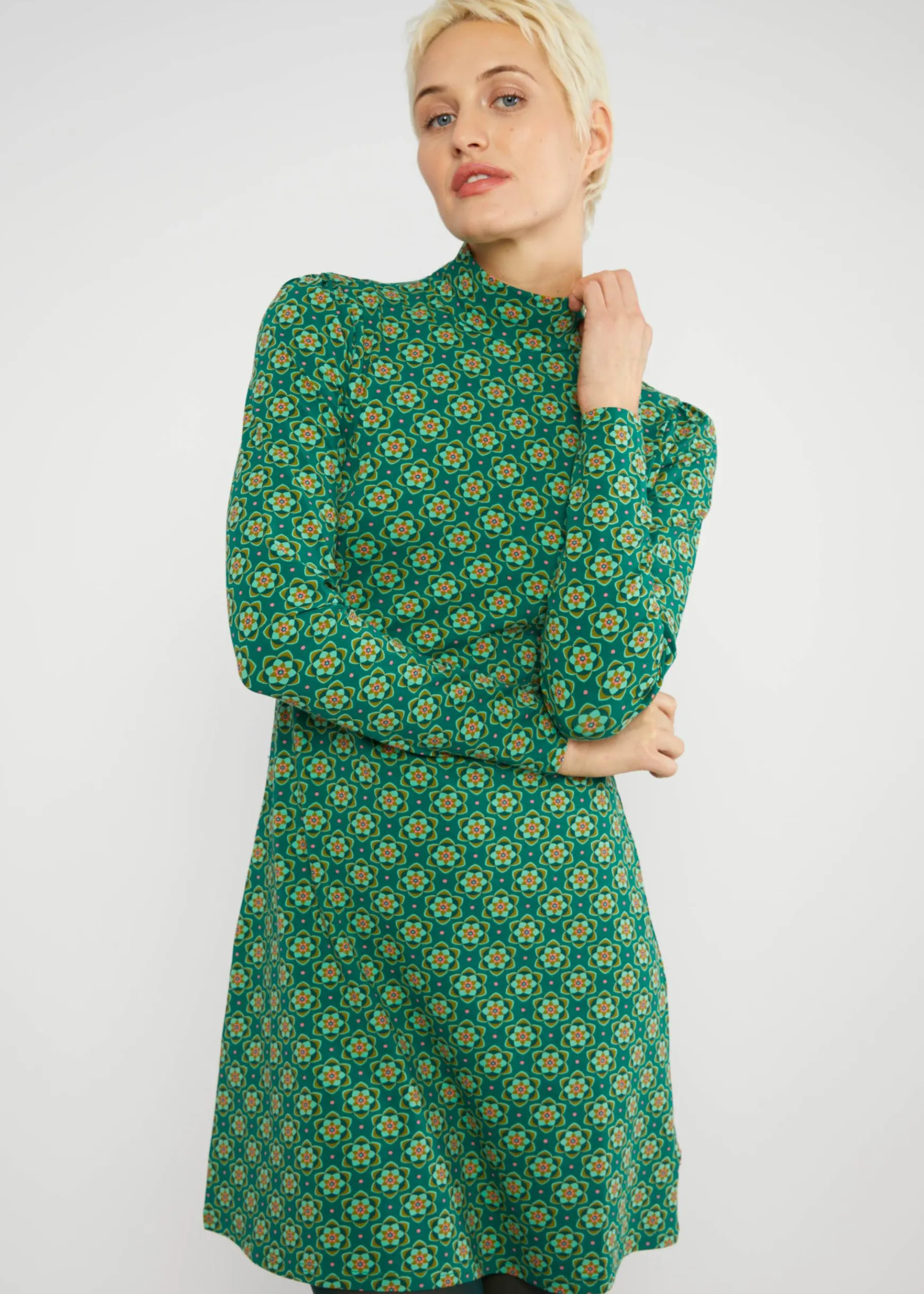 Damen Blutsgeschwister Jerseykleider|Minikleider|Minikleid Sweet turtle Mania
