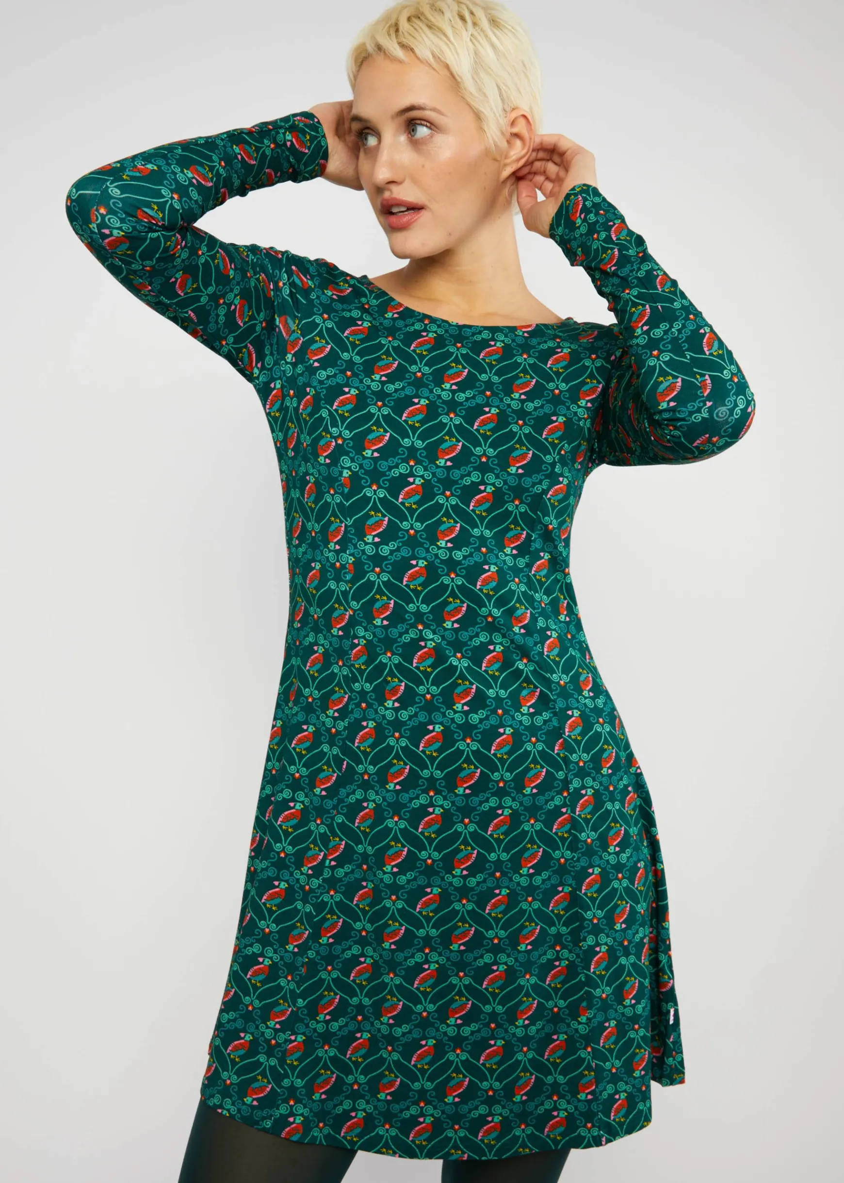 Damen Blutsgeschwister Jerseykleider|Minikleider|Minikleid Swing Lovers