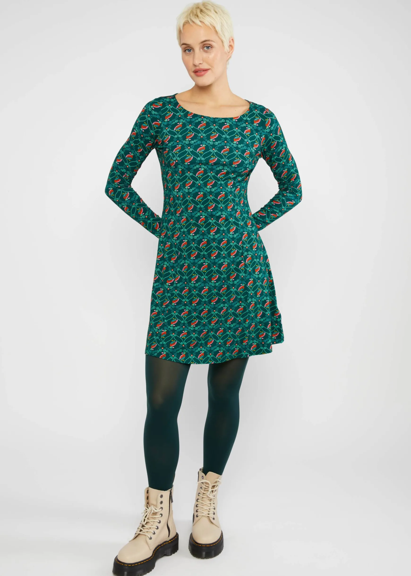 Damen Blutsgeschwister Jerseykleider|Minikleider|Minikleid Swing Lovers