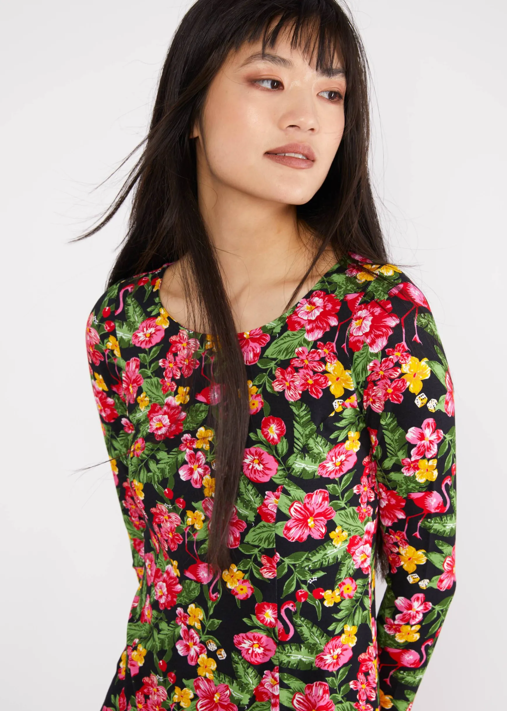 Damen Blutsgeschwister Jerseykleider|Minikleider|Minikleid Swing Lovers