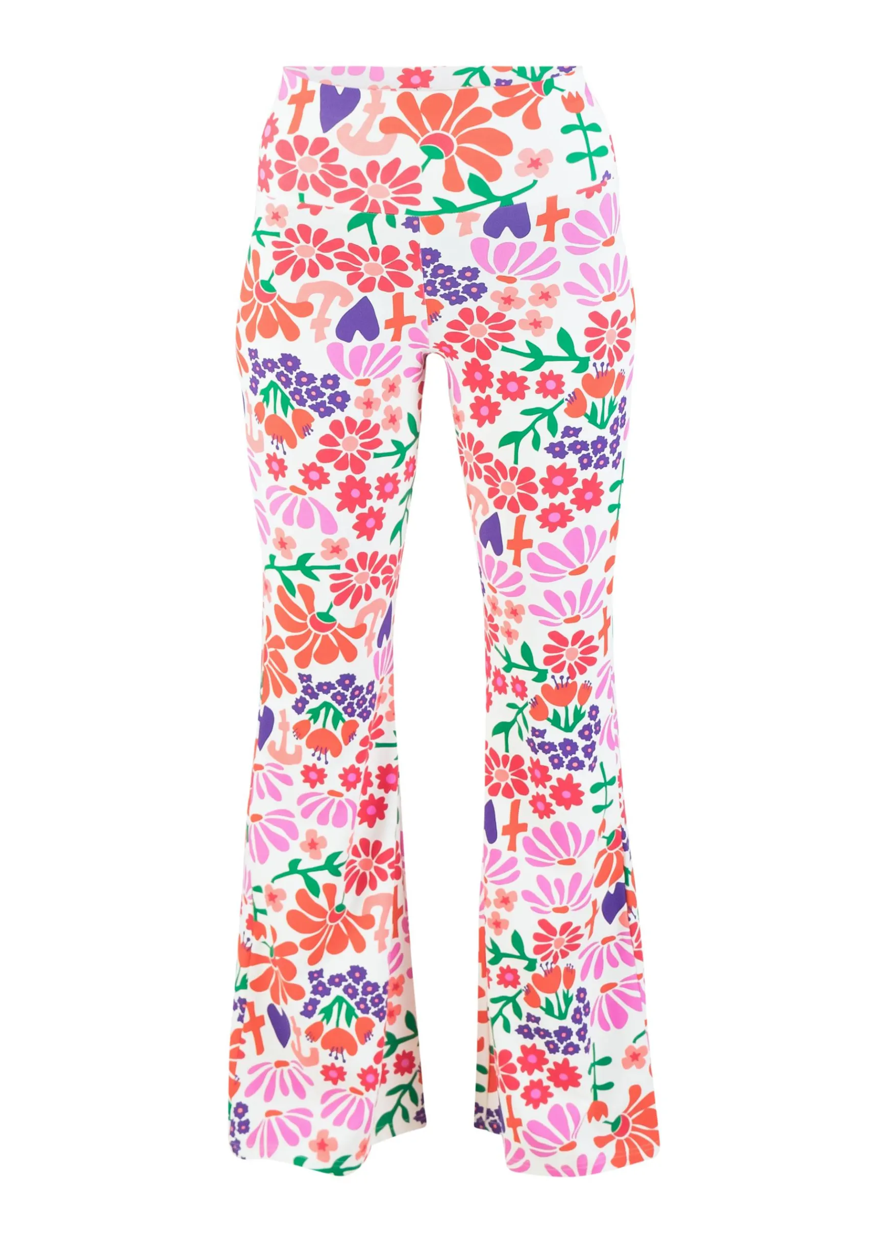 Damen Blutsgeschwister Stoffhosen|Sommerhosen|Schlaghose Dancing Jazz