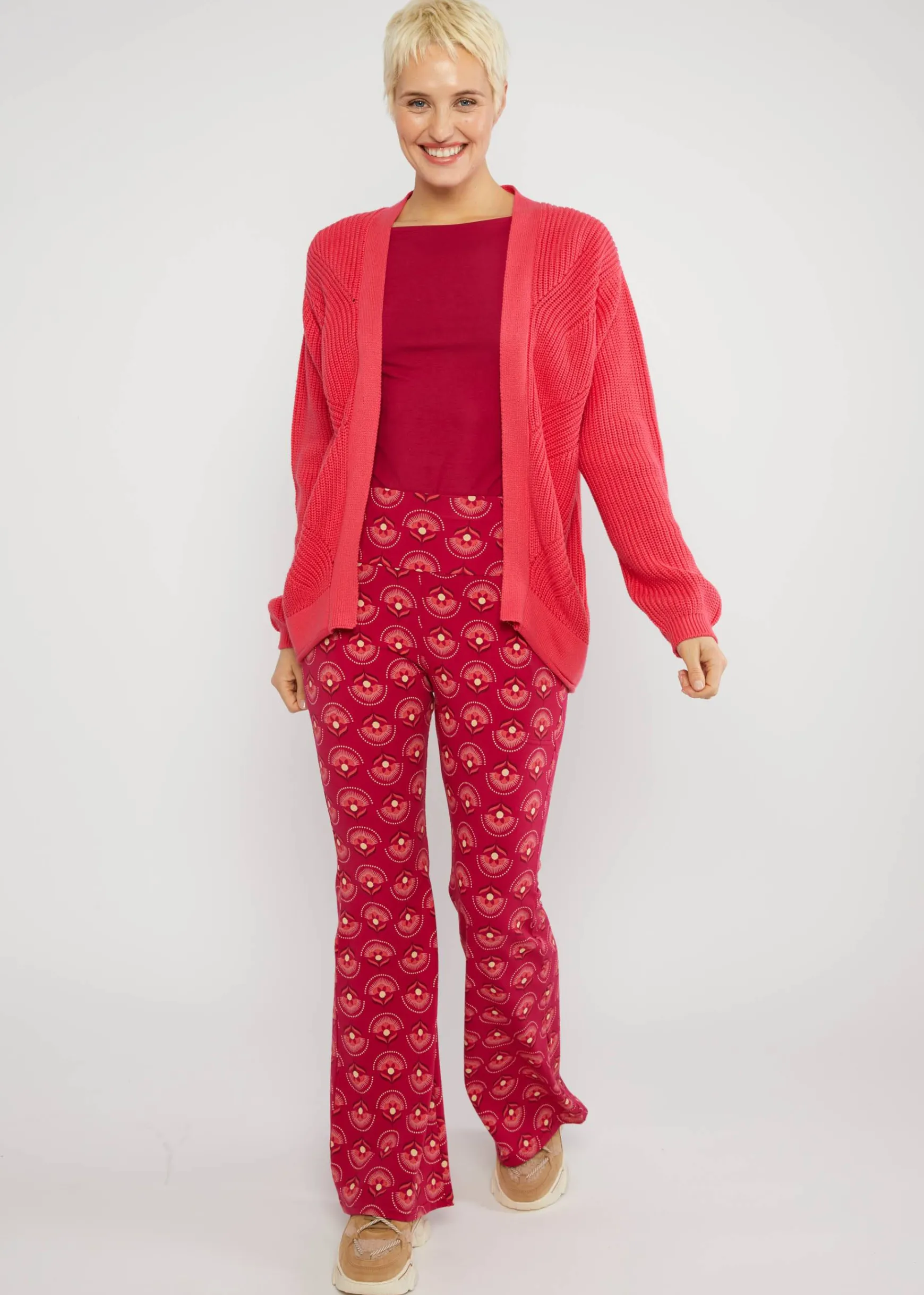 Damen Blutsgeschwister Stoffhosen|Schlaghosen|Schlaghose Easy Flared