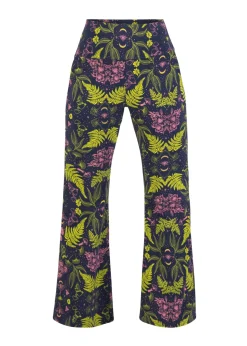 Damen Blutsgeschwister Stoffhosen|Schlaghosen|Schlaghose Easy Flared
