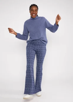 Damen Blutsgeschwister Stoffhosen|Schlaghosen|Schlaghose On a Winters Day Flared