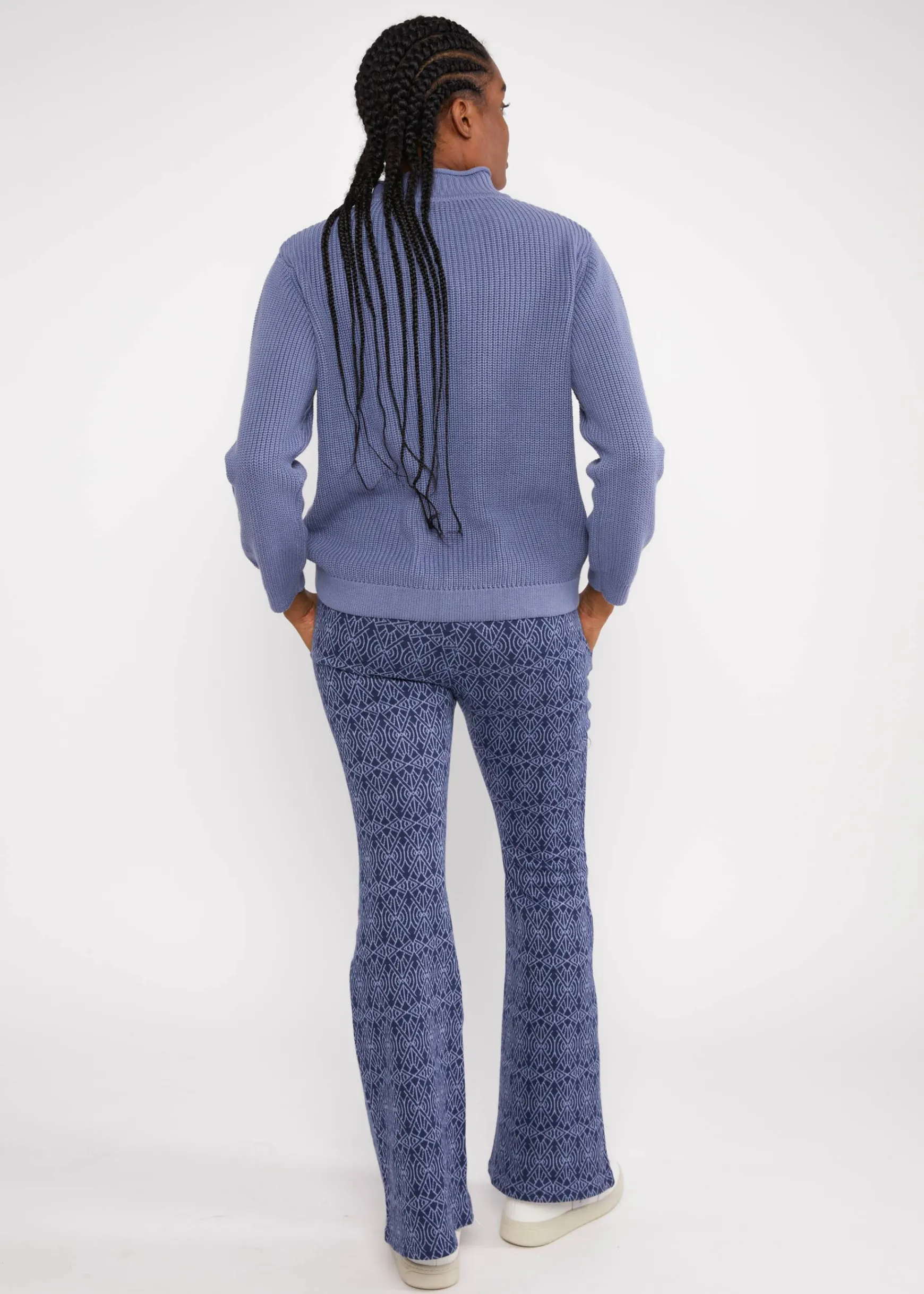 Damen Blutsgeschwister Stoffhosen|Schlaghosen|Schlaghose On a Winters Day Flared