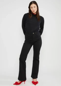 Damen Blutsgeschwister Stoffhosen|Schlaghosen|Schlaghose Yes, we Flare
