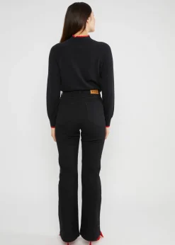 Damen Blutsgeschwister Stoffhosen|Schlaghosen|Schlaghose Yes, we Flare