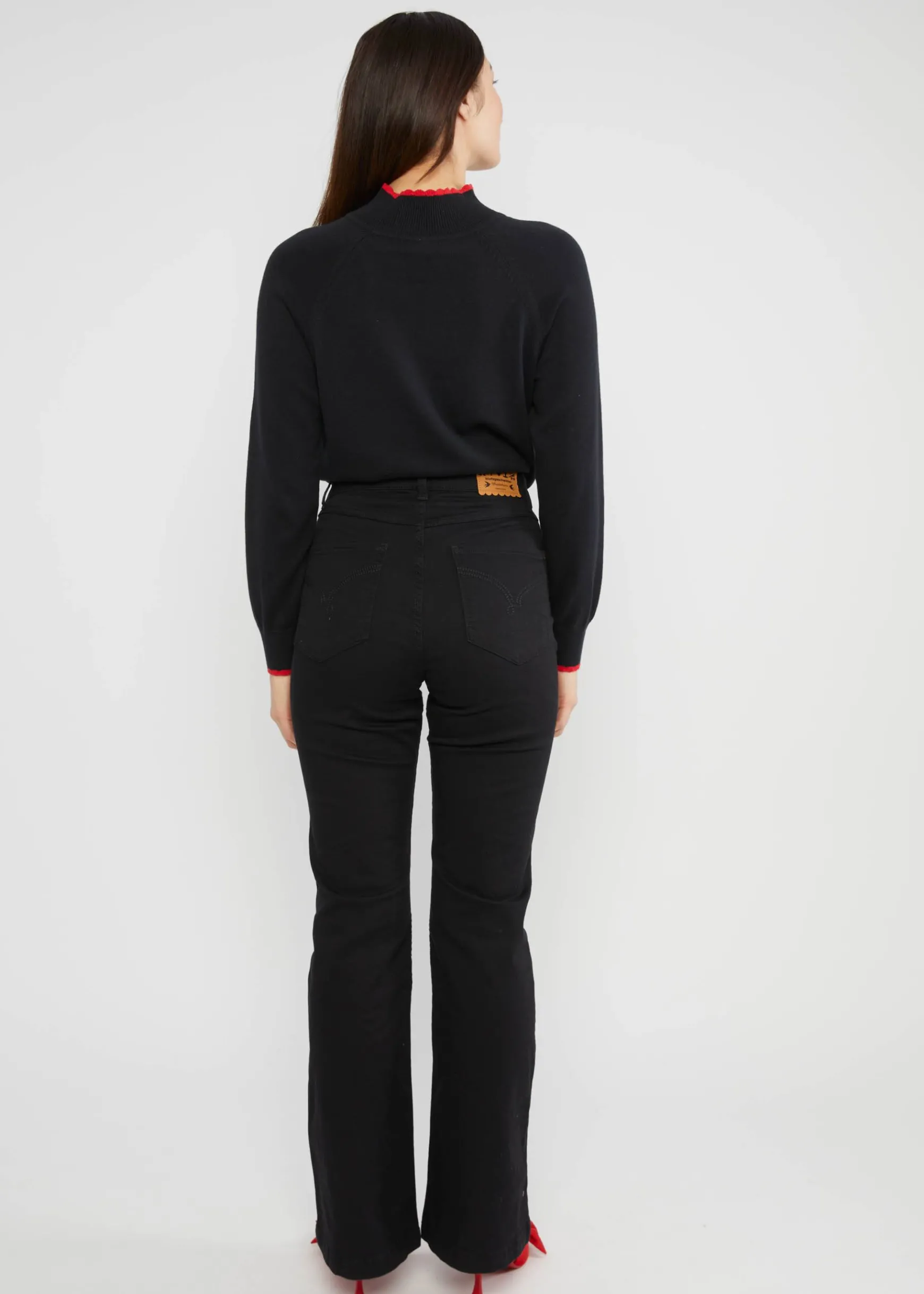 Damen Blutsgeschwister Stoffhosen|Schlaghosen|Schlaghose Yes, we Flare