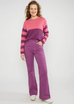 Damen Blutsgeschwister Stoffhosen|Schlaghosen|Schlaghose Yes, we Flare