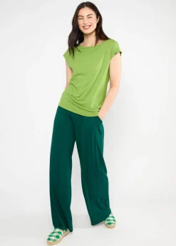 Damen Blutsgeschwister Tops|Rundhals|Shirt Breezy Flowgirl