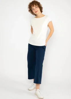 Damen Blutsgeschwister Tops|Rundhals|Shirt Breezy Flowgirl