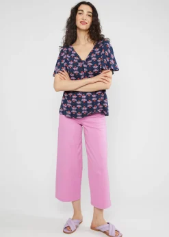 Damen Blutsgeschwister T-Shirts|V-Ausschnitt|Shirt Graceful Belle Air