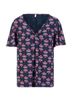 Damen Blutsgeschwister T-Shirts|V-Ausschnitt|Shirt Graceful Belle Air