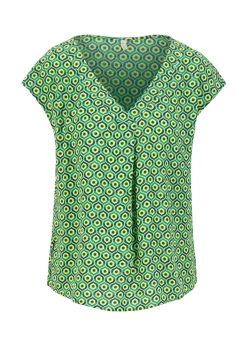 Damen Blutsgeschwister Tops|V-Ausschnitt|Shirt Liberty Maniac