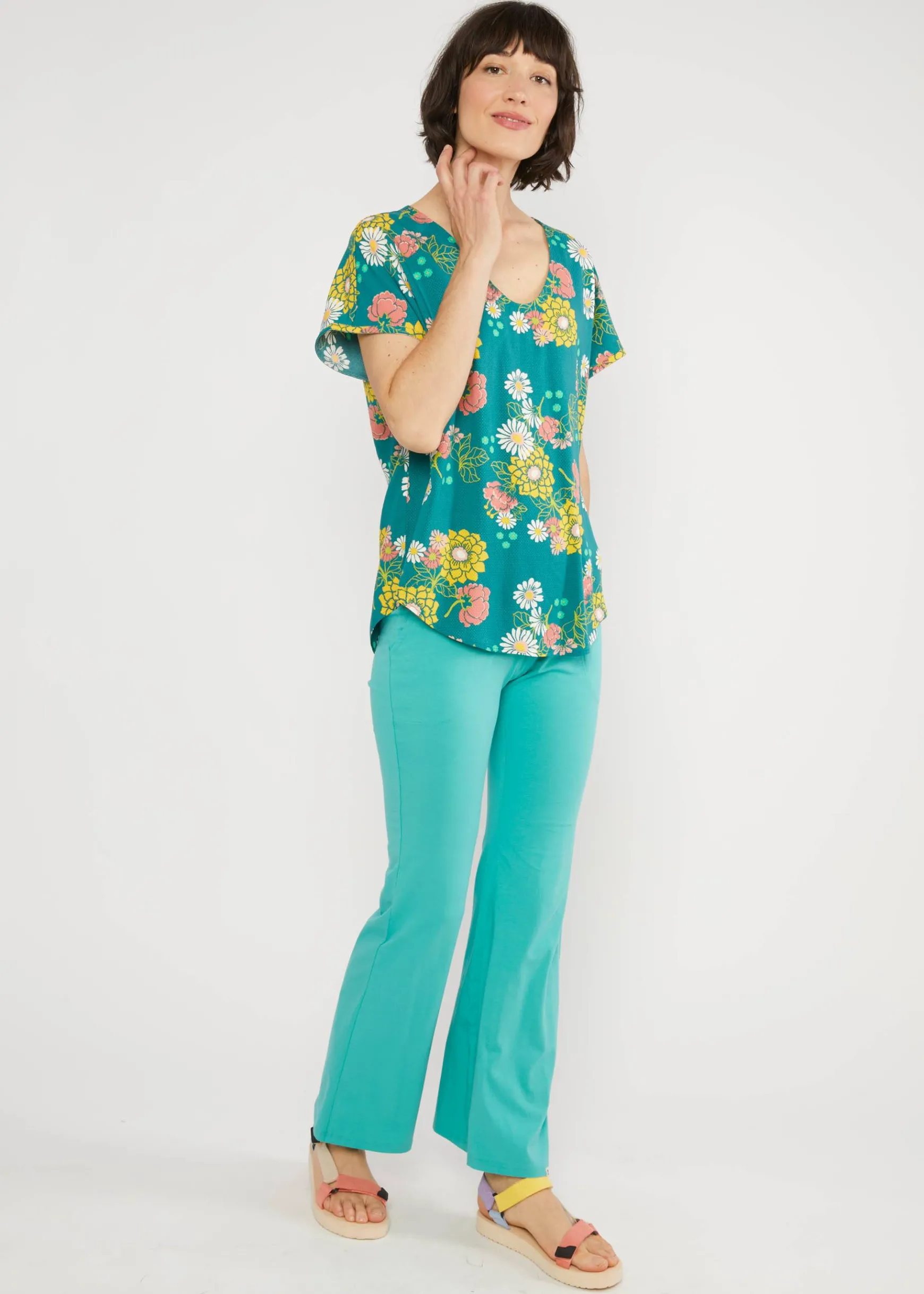 Damen Blutsgeschwister T-Shirts|Rundhals|Shirt The Grand Ease