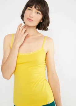Damen Blutsgeschwister Tops|Rundhals|Sommer Top Pretty Spaghetti
